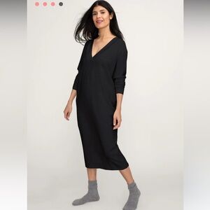 Hatch Collection - Maternity Visitor dress, black